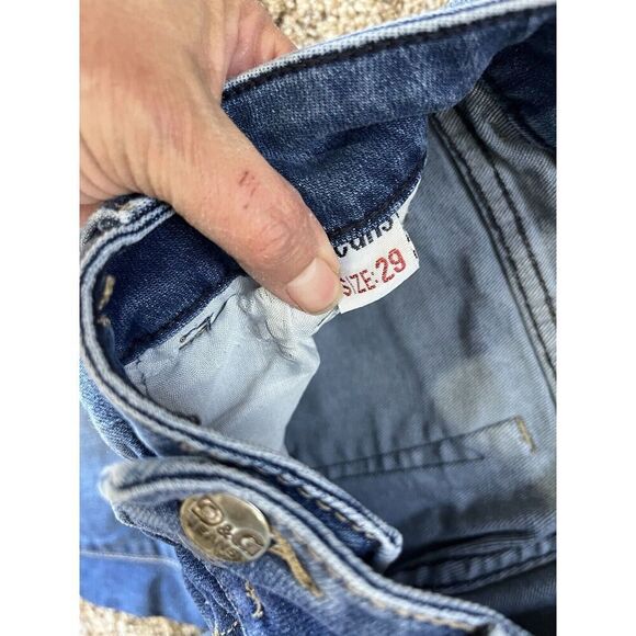 Vintage Dolce And Gabbana Slim Fit Ankle Skinny Button Fly Jeans Size 29 - Picture 10 of 13